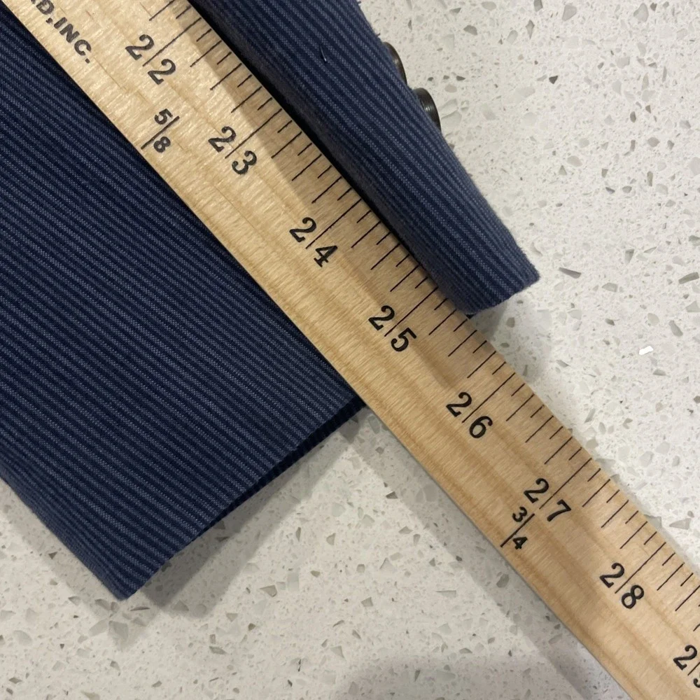 Banana Republic Sport Coat Men's 40R Blue Striped Suit Jacket Unstructured Slim
